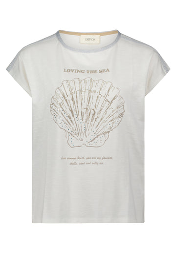 Rundhals-Shirt