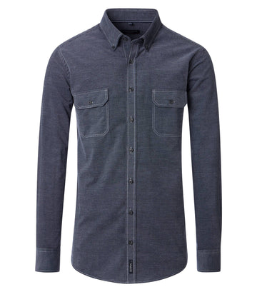 Jeans-Hemd