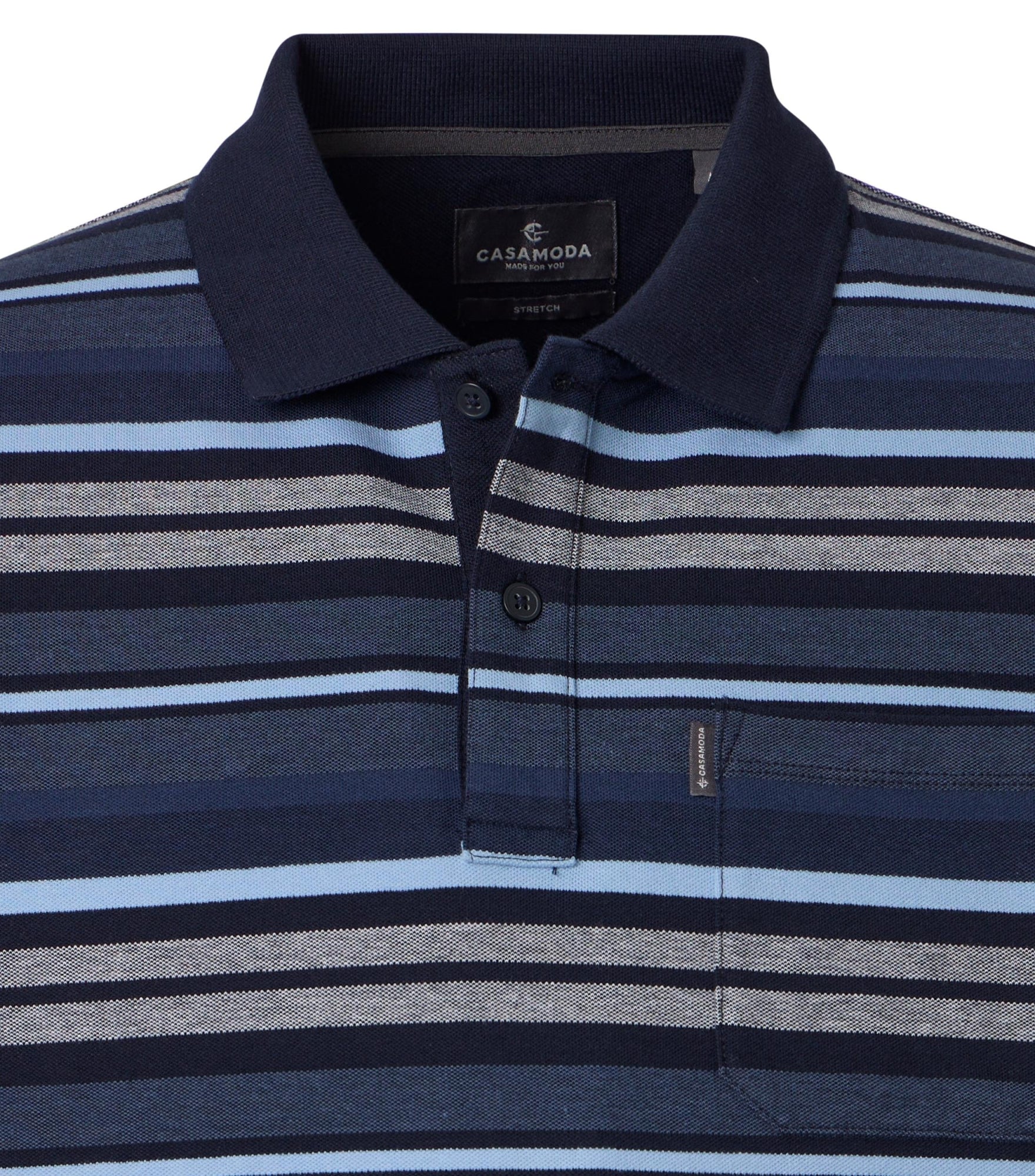 CASAMODA Poloshirts  blau