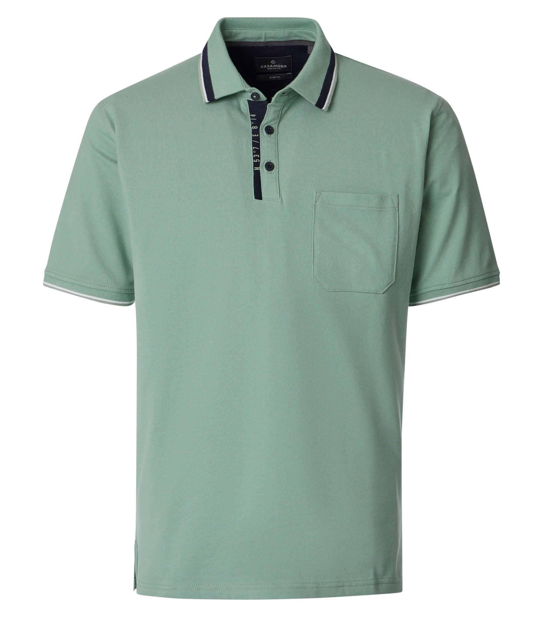 CASAMODA Poloshirts  grün