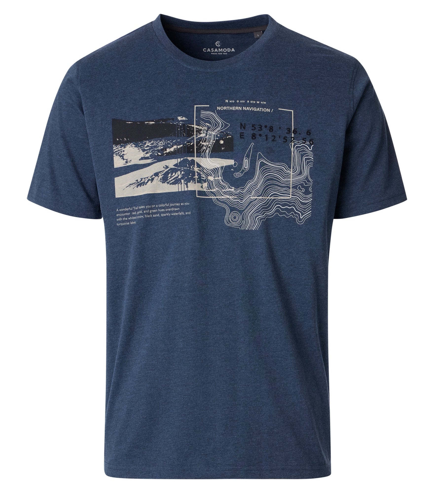 CASAMODA T-Shirts  blau