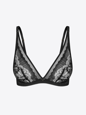 MARIAH Low Wire Triangle – Black Beauty
