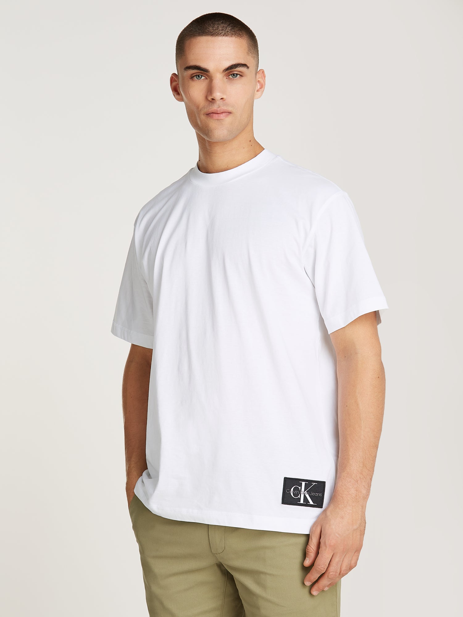 CK Jeans T-Shirts  weiß