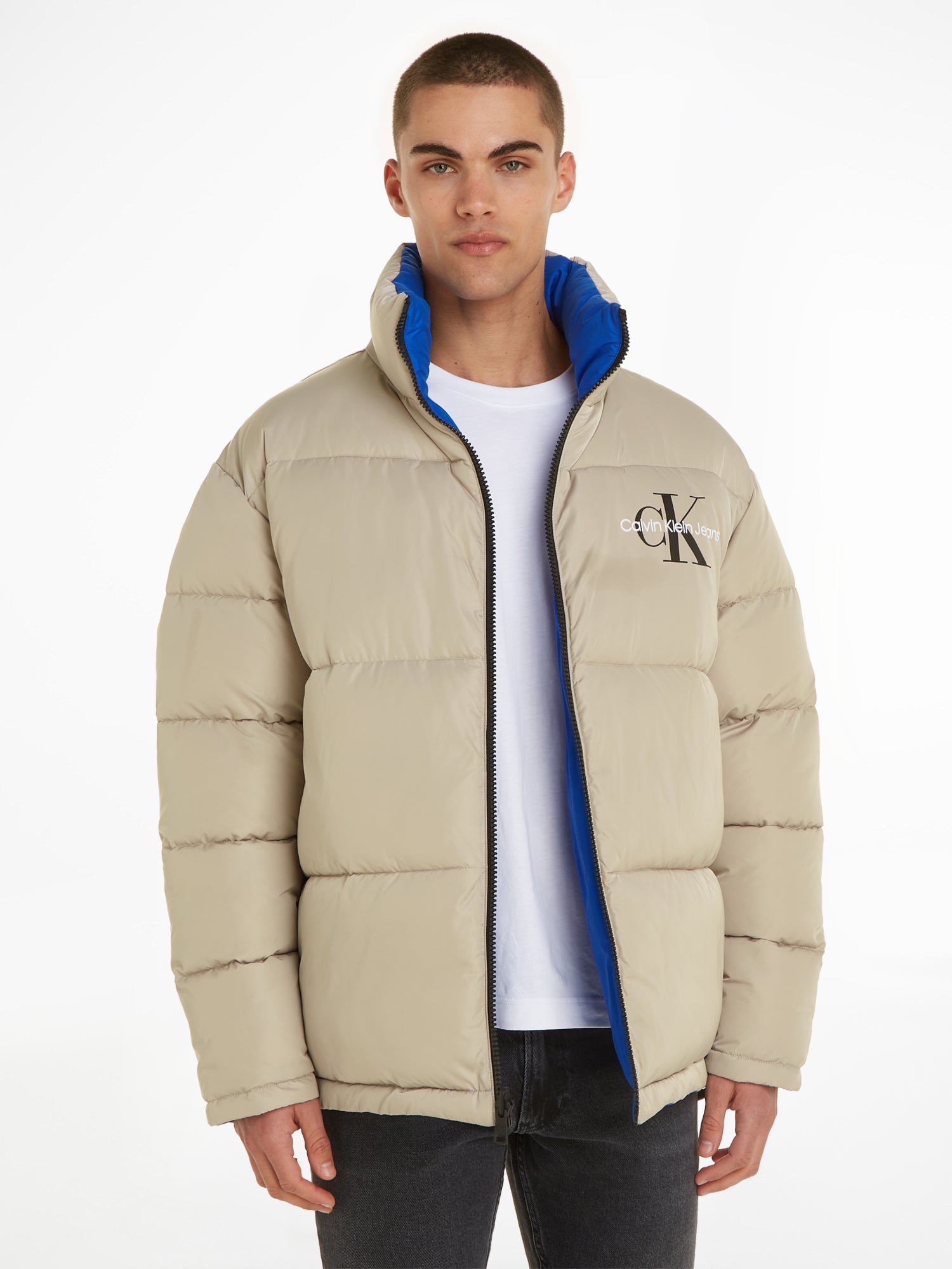 CK Jeans Outdoor-Jacken  blau