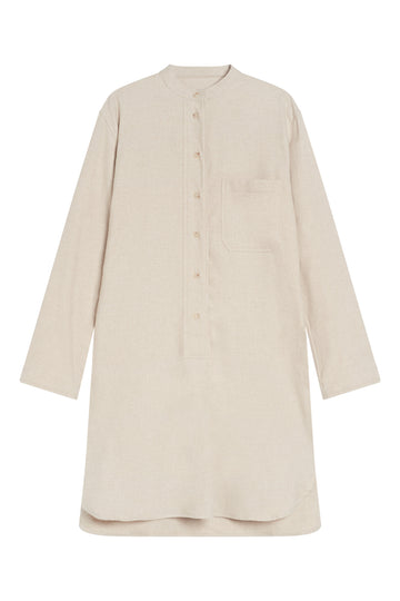 Longshirt aus Baumwolle