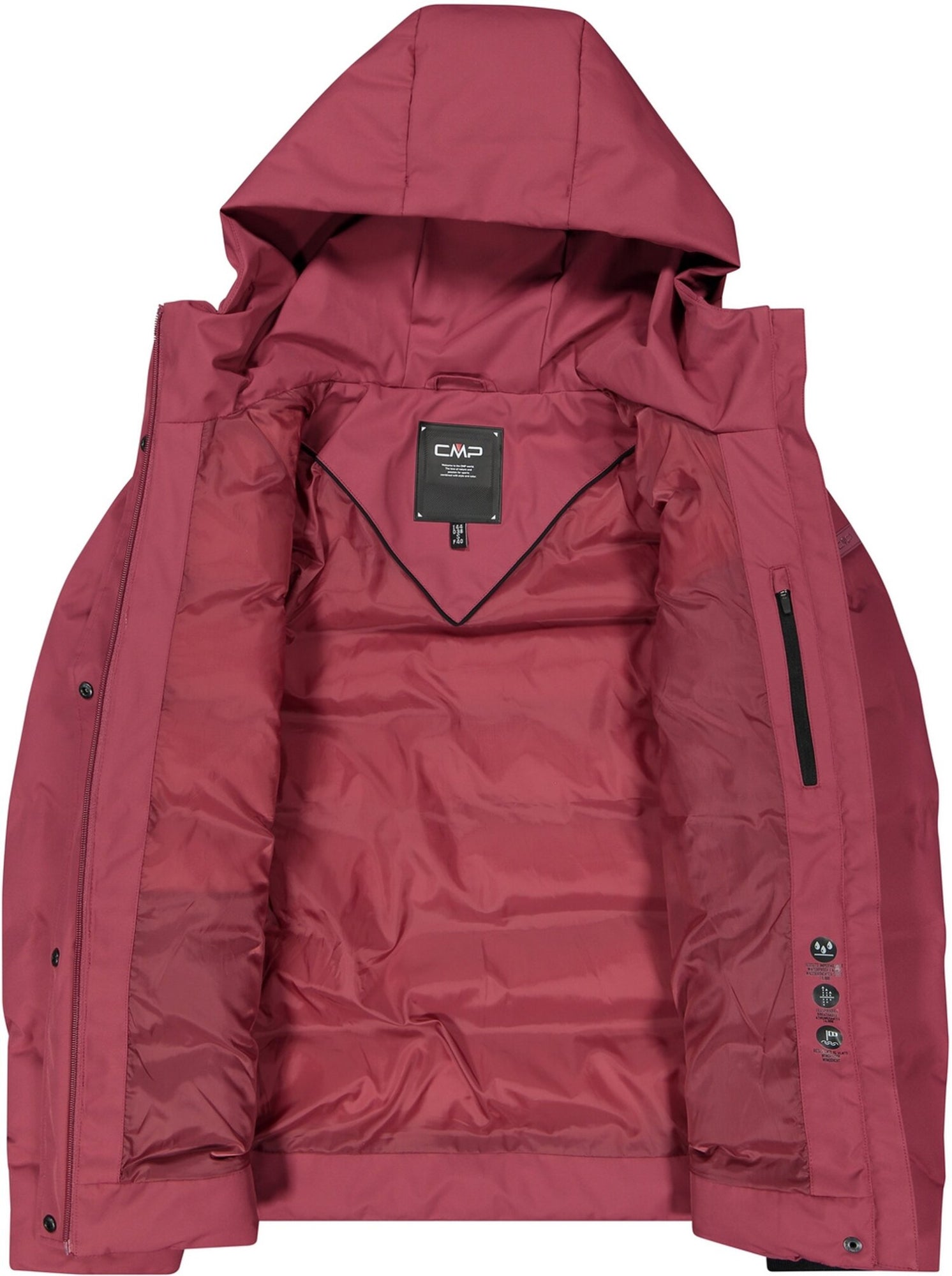 CMP Funktionsjacken  rot