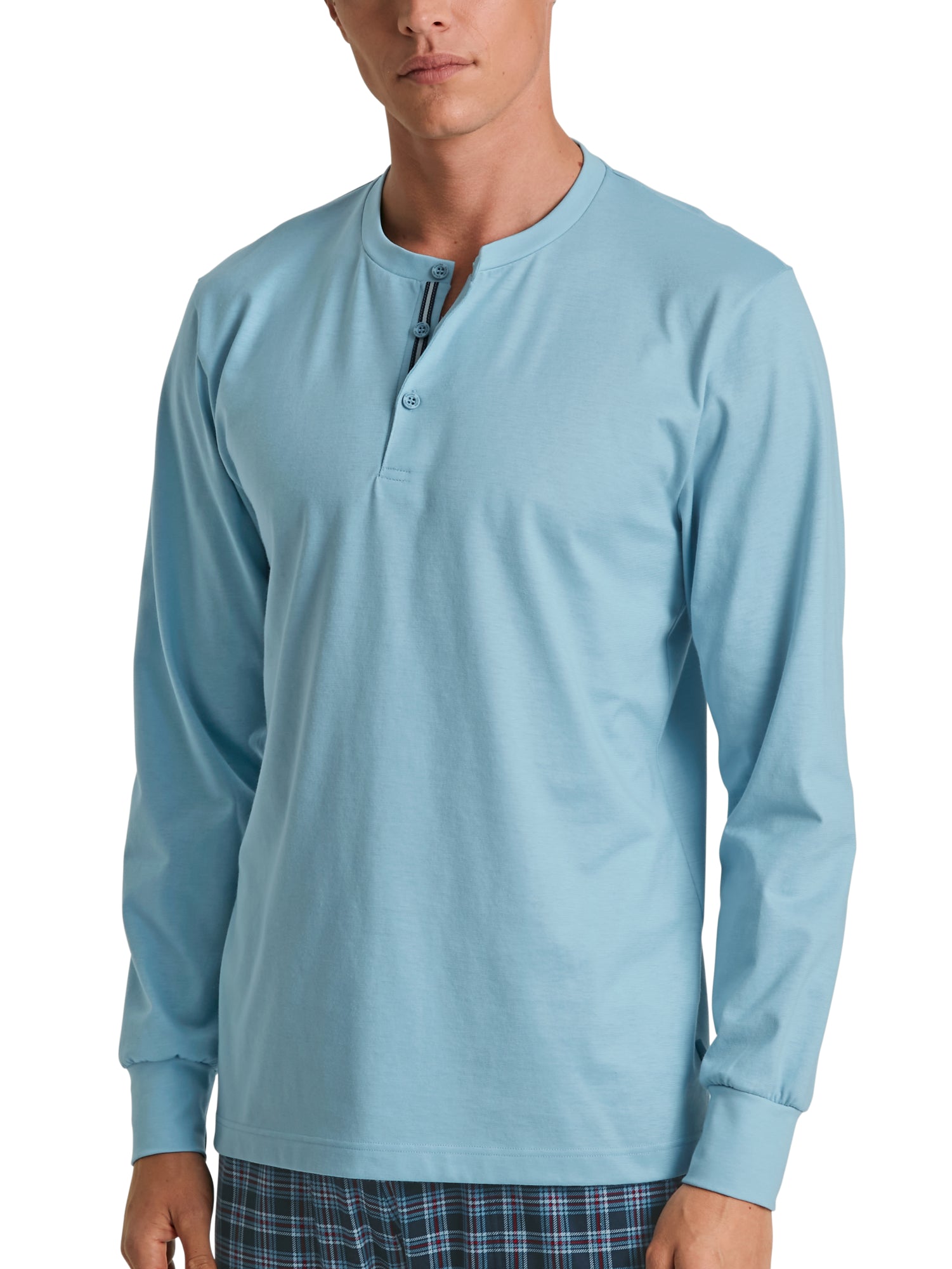 Calida Pyjamashirts  hellblau