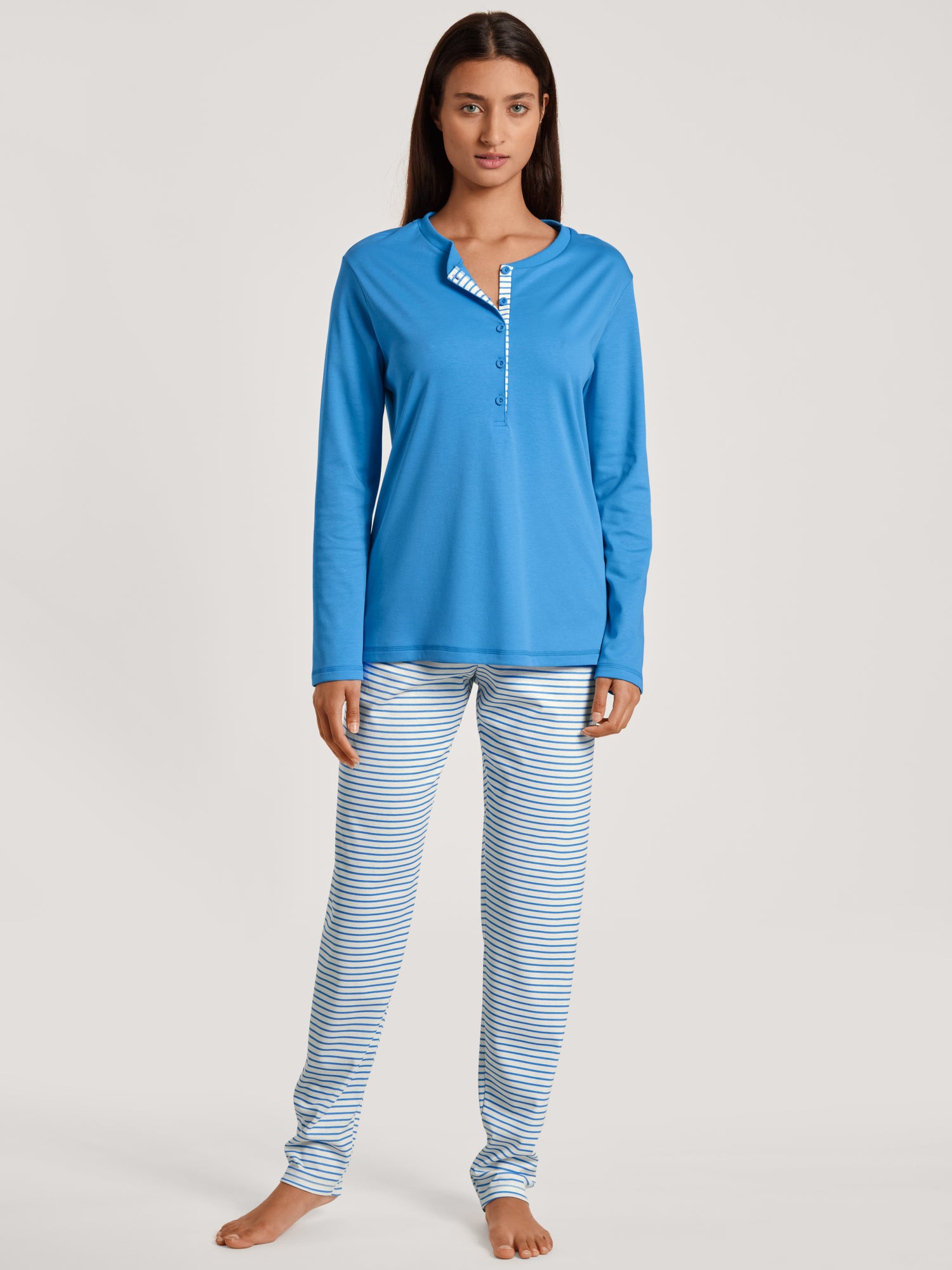 Calida Pyjama  blau