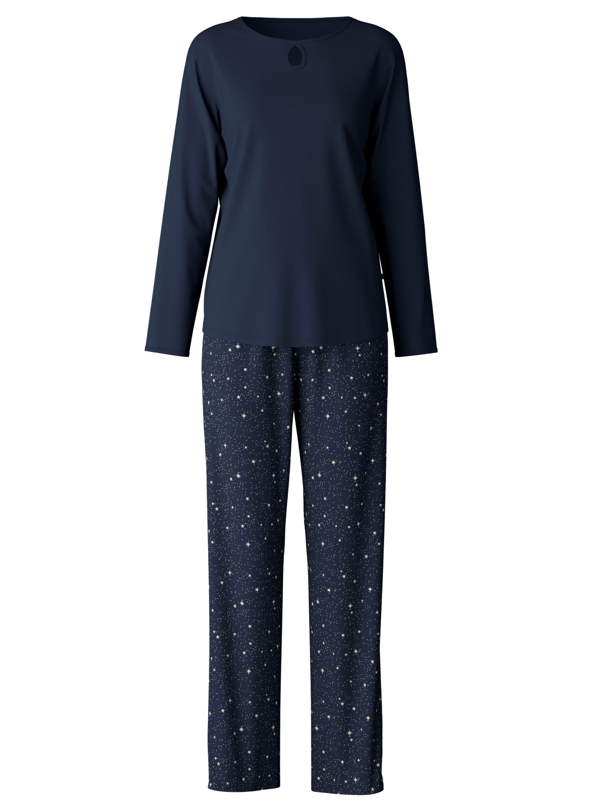 Calida Pyjama  dunkelblau