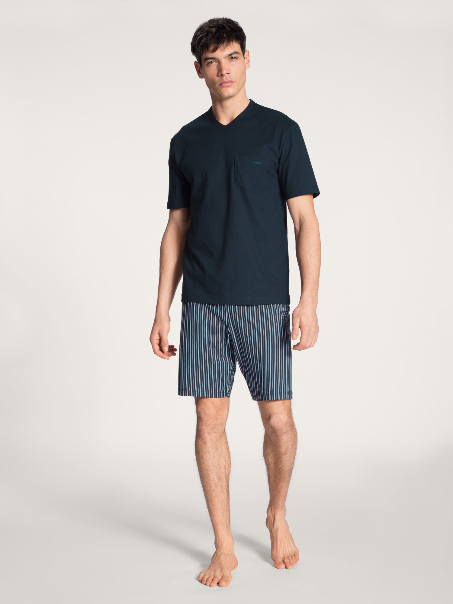 Calida Pyjamas  dunkelgrün
