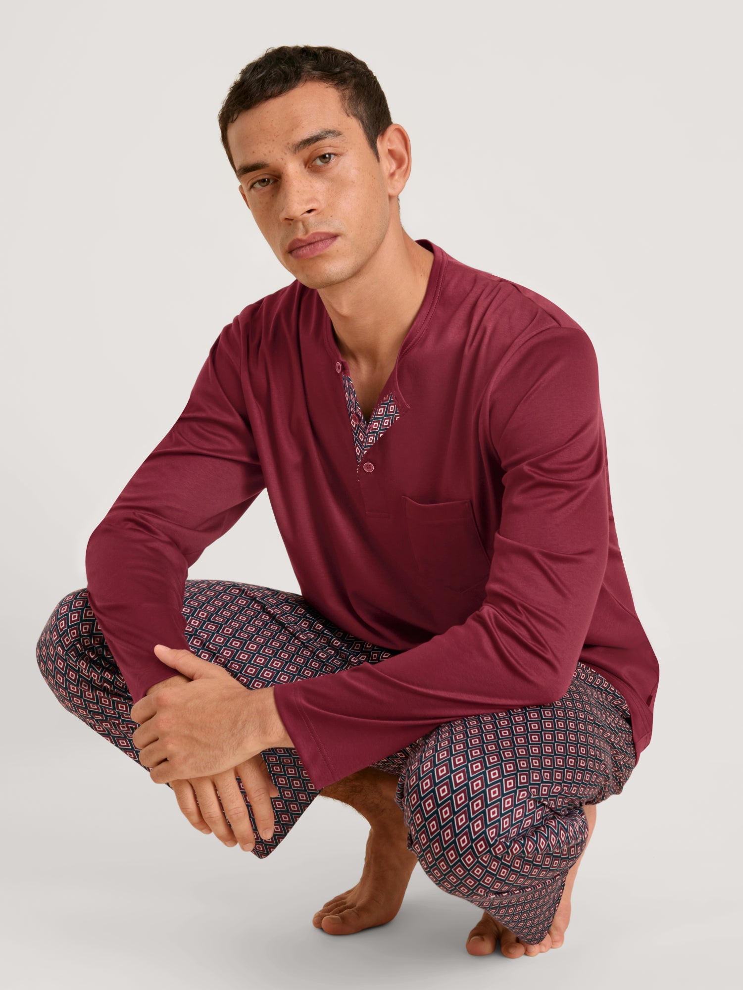 Calida Pyjamashorts  rot