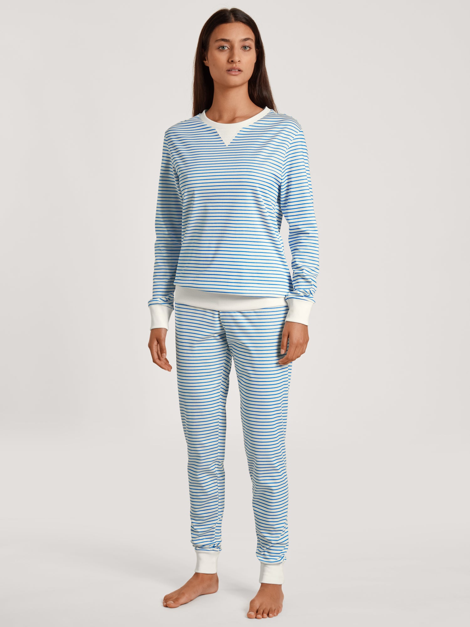 Calida Pyjama  hellblau