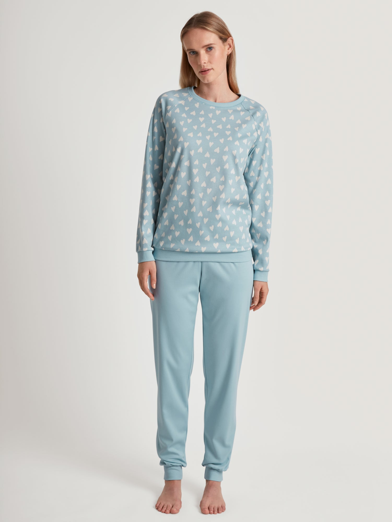 Calida Pyjama  hellblau