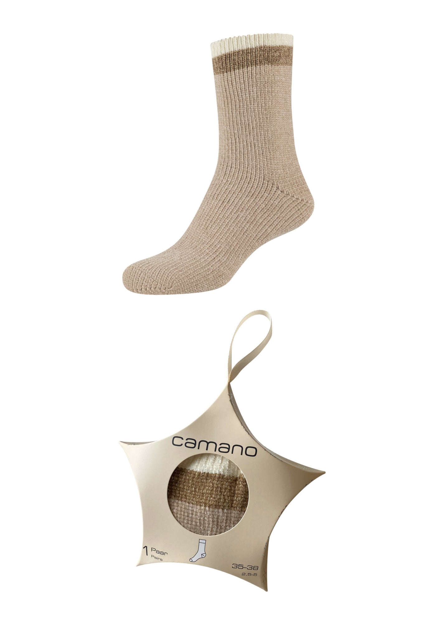 Camano Socken  beige