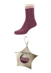 Camano Socken  lila