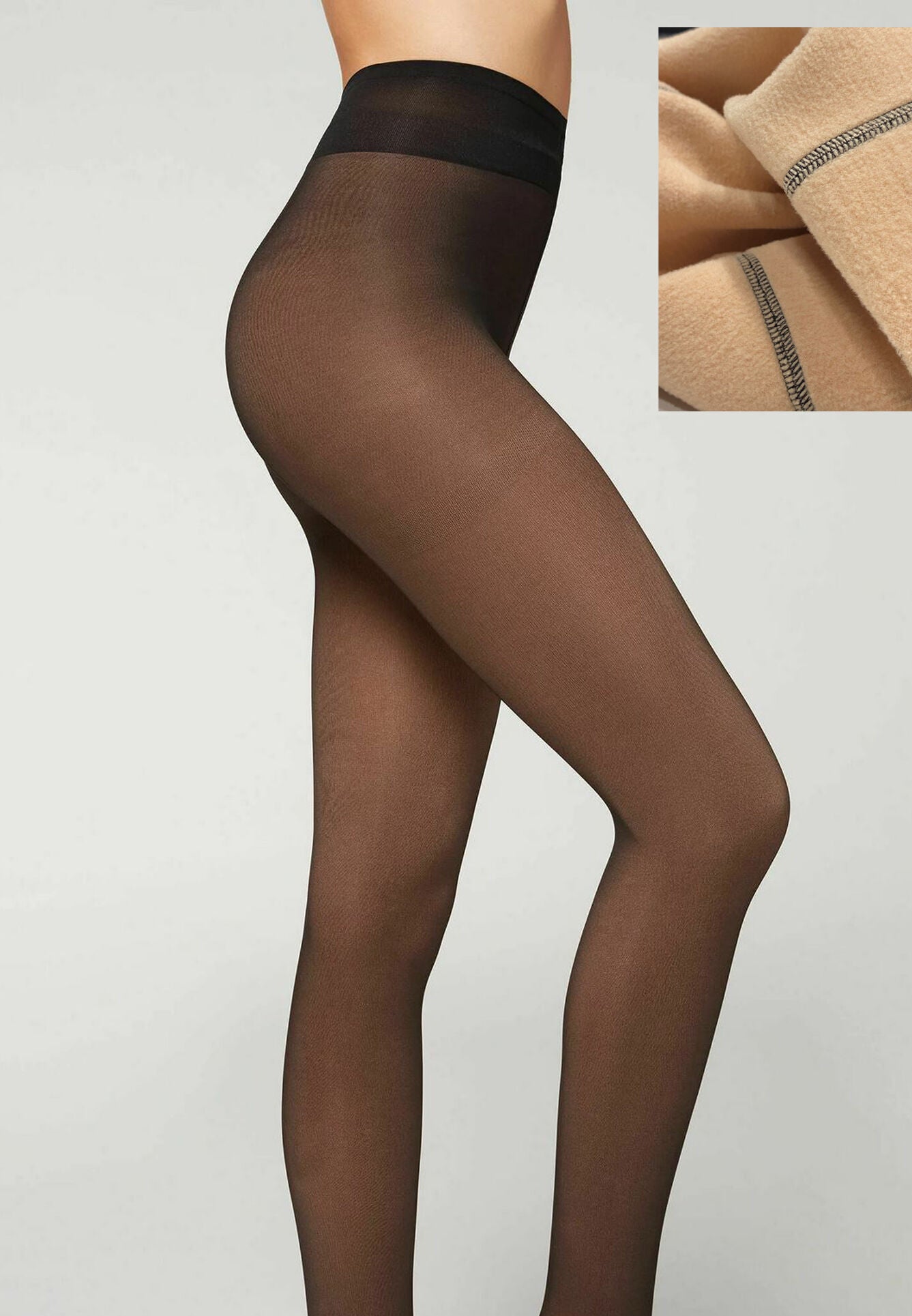 Camano Strumpfhosen  schwarz