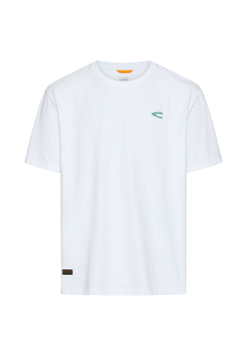 Basic T-Shirt mit Rückenprint