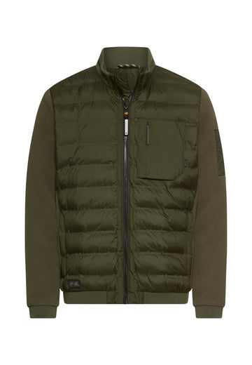 Blouson im Stepp-Fleece-Mix