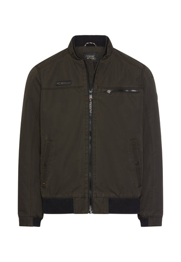 Bomberjacke mit Strickbund