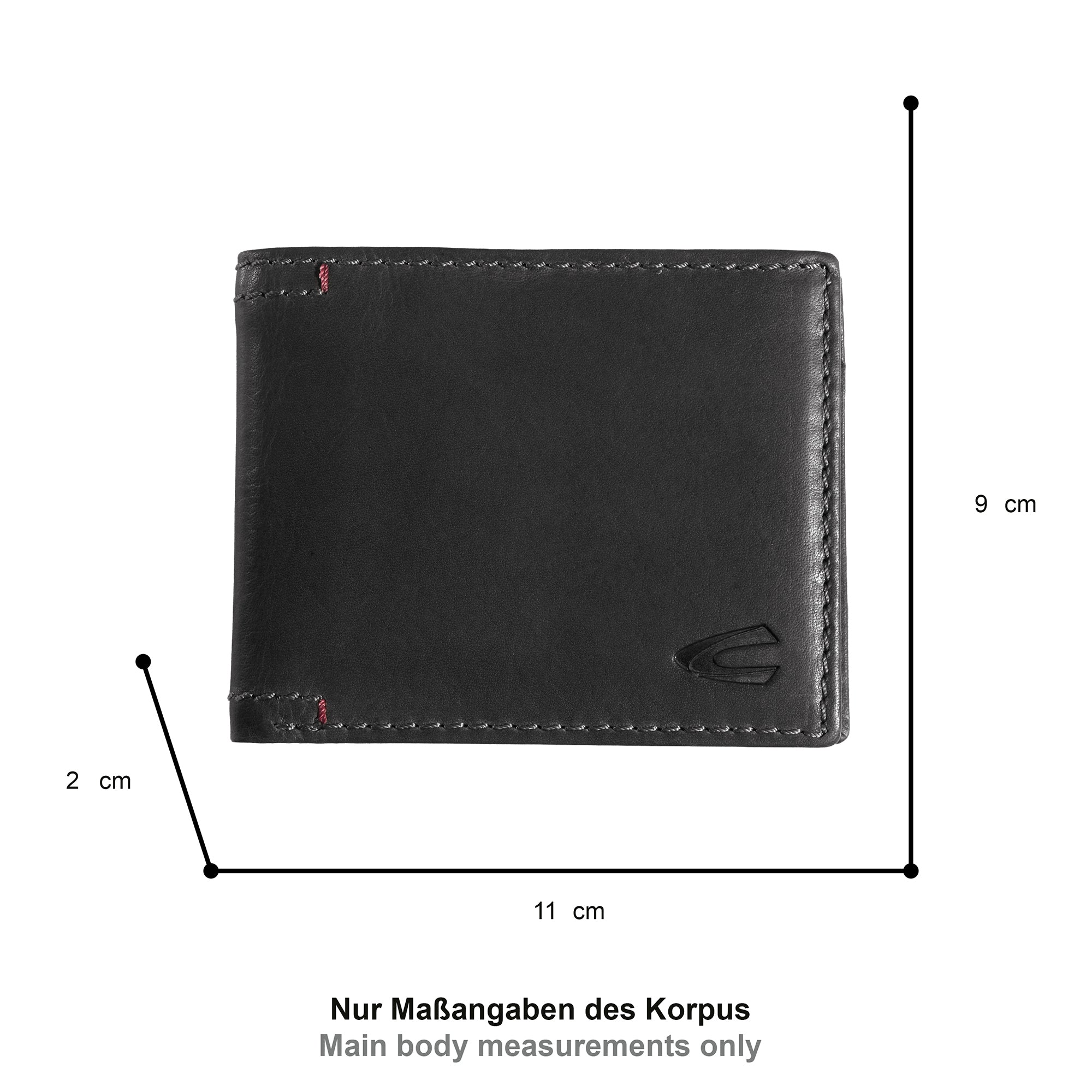 Camel Active Geldbörsen  schwarz