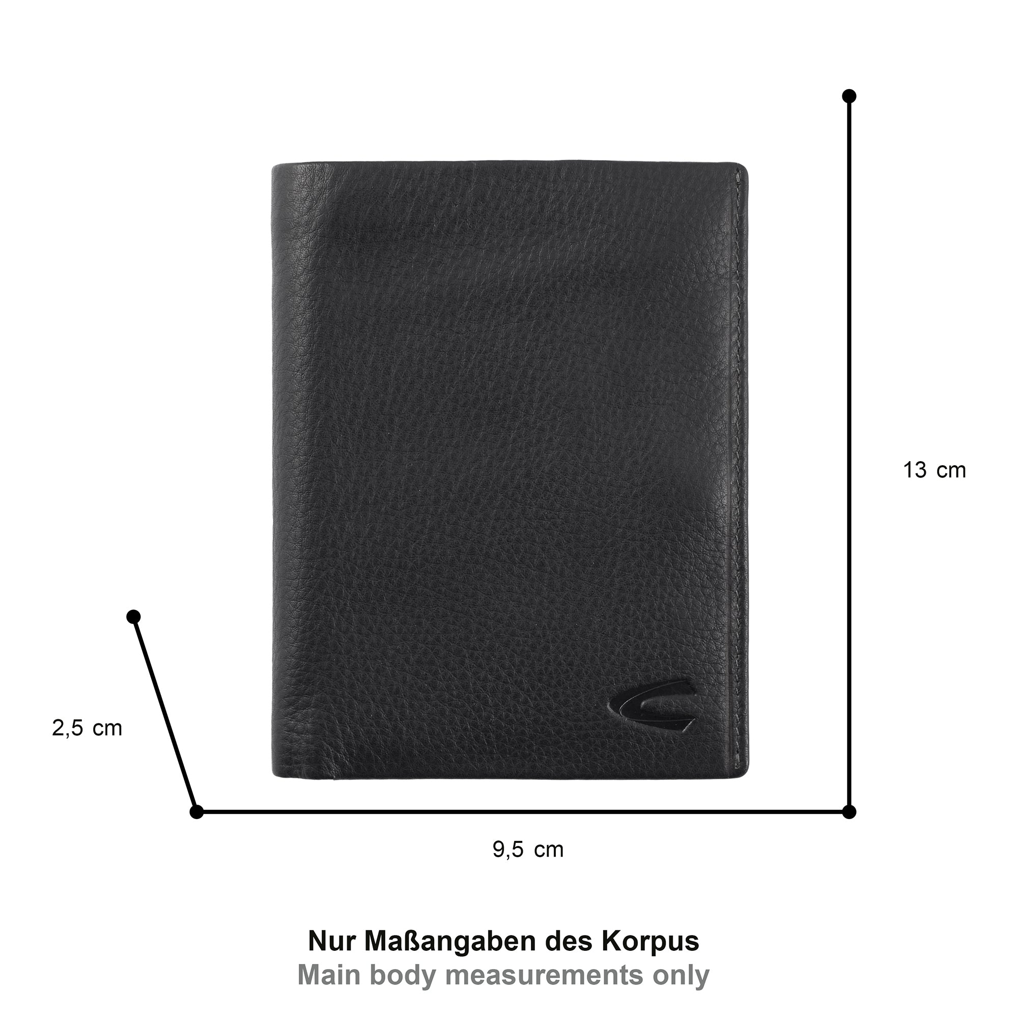Camel Active Geldbörsen  schwarz