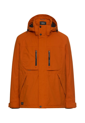 Jacke mit abnehmbarer Kapuze