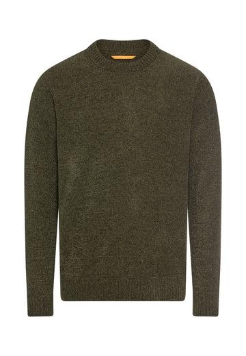 Pullover mit Rundhalskragen