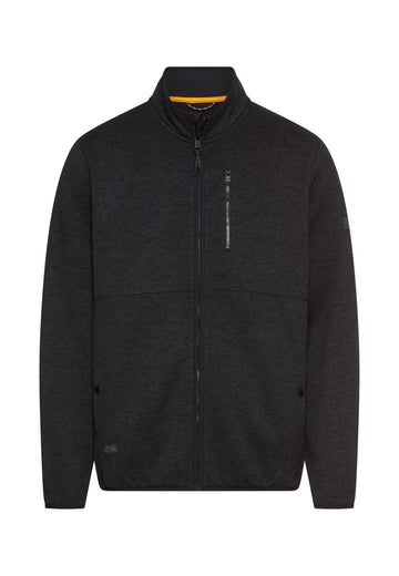 Strickjacke mit Stehkragen