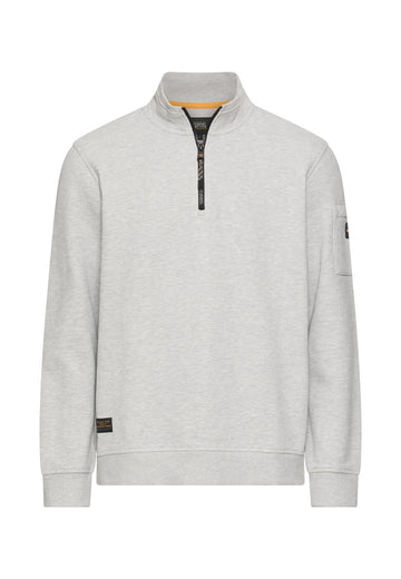 Sweatshirt mit Troyerkragen