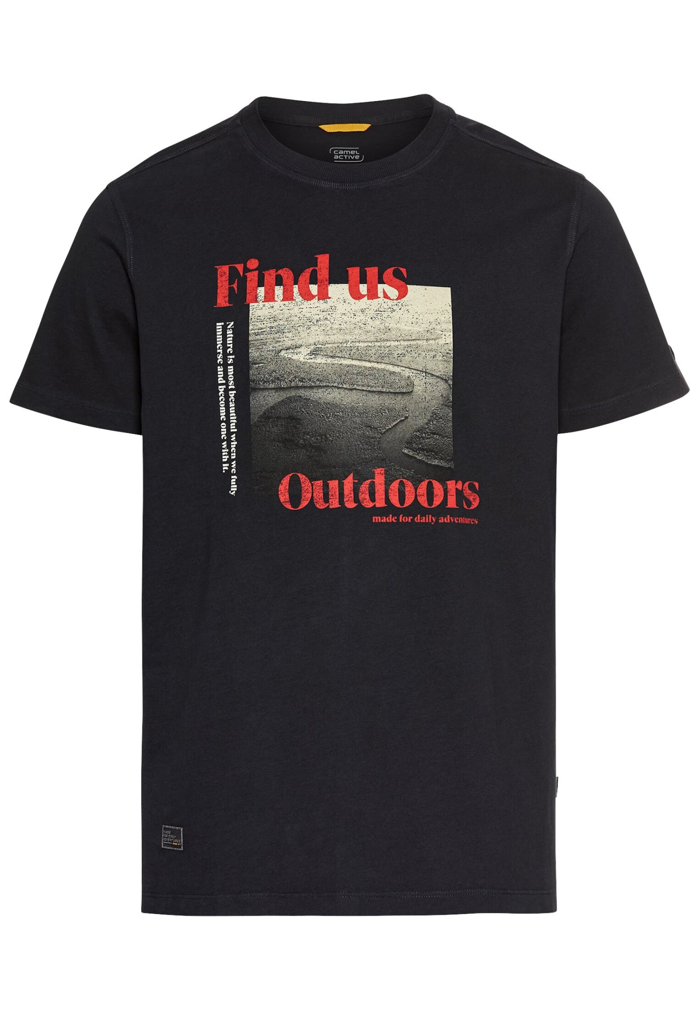 Camel Active T-Shirts  dunkelblau
