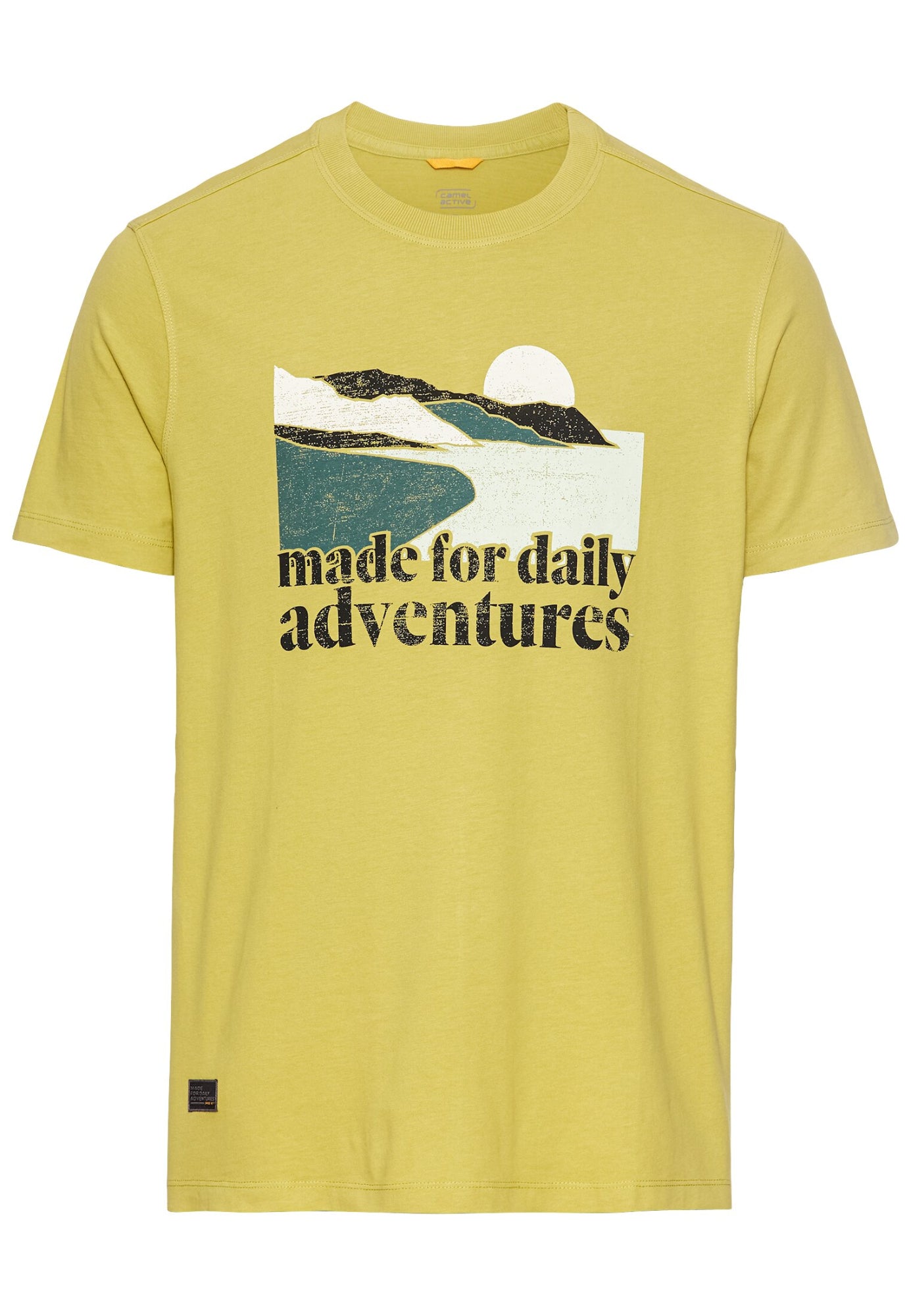 Camel Active T-Shirts  gelb