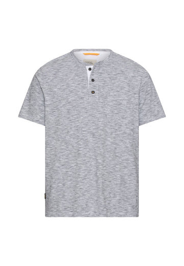 T-Shirt mit Knopfleiste