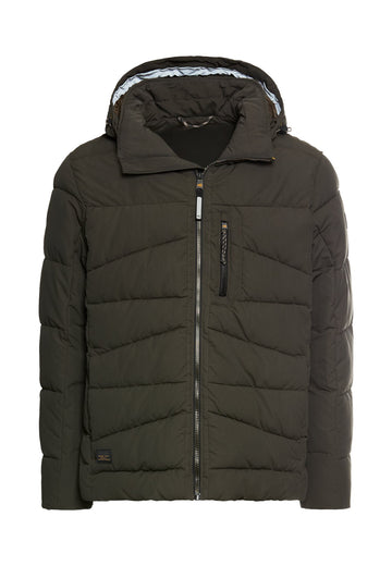 Winterjacke abnehmbare Kapuze