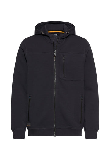 camel active fleXXXactive® Sweatjacke mit Kapuze und 4-Wege-Stretch