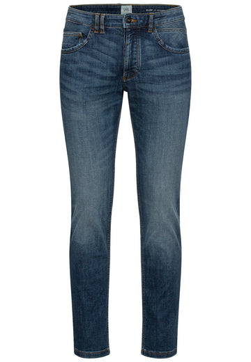 fleXXXactive© Slim Fit Jeans - dark indigo