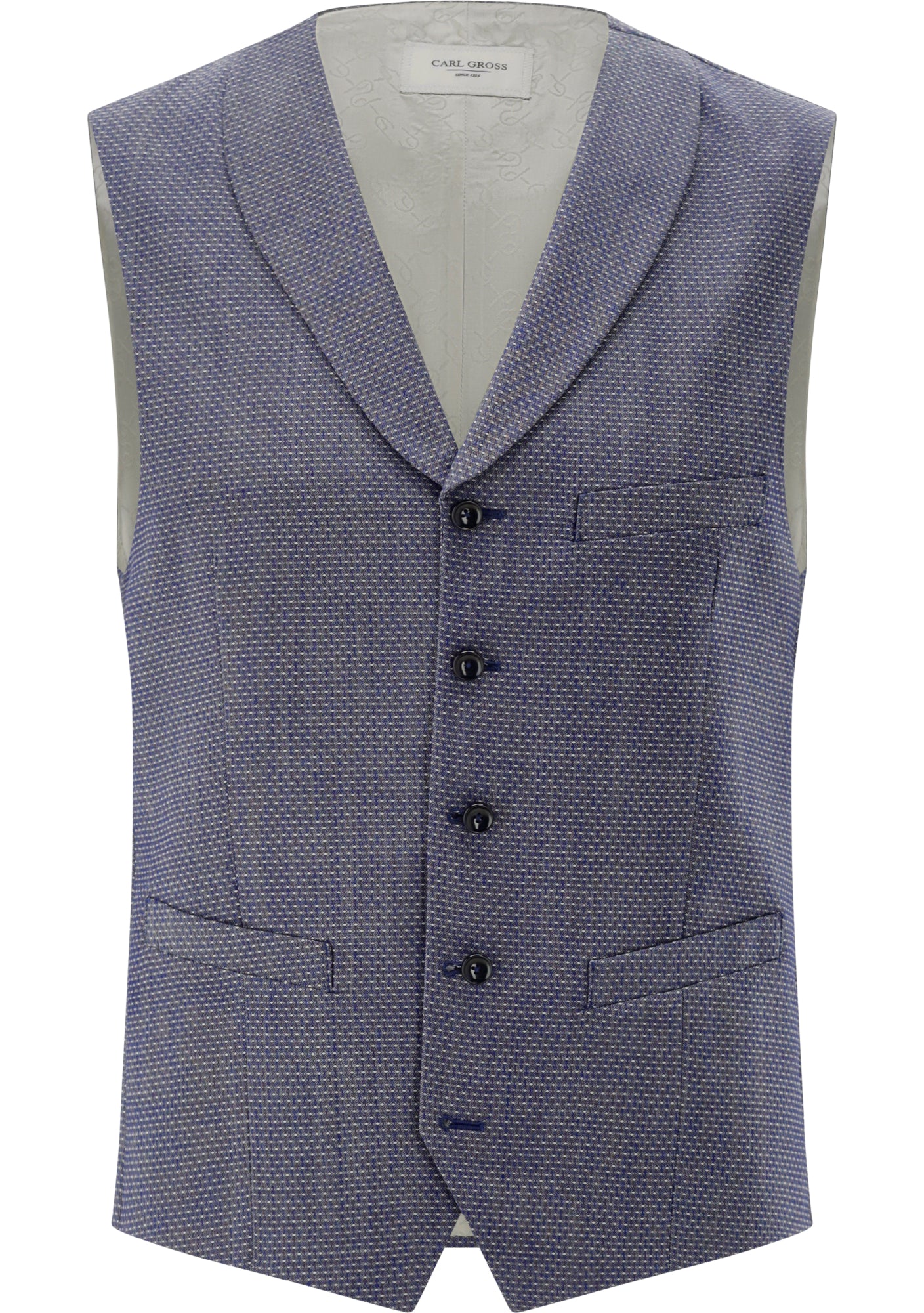 Carl Gross Westen  blau
