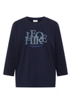 Cecil Langarmshirts  dunkelblau