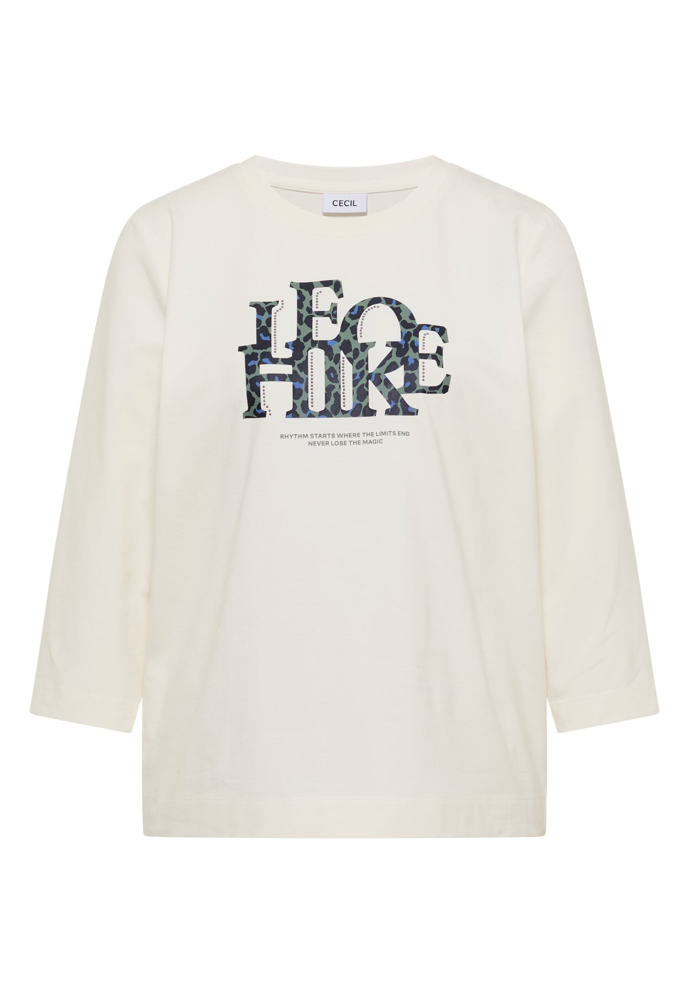 Cecil Langarmshirts  hellgelb