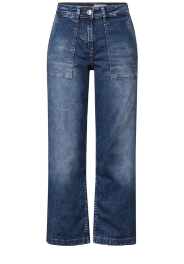 7/8 Jeans mit Patch Pockets