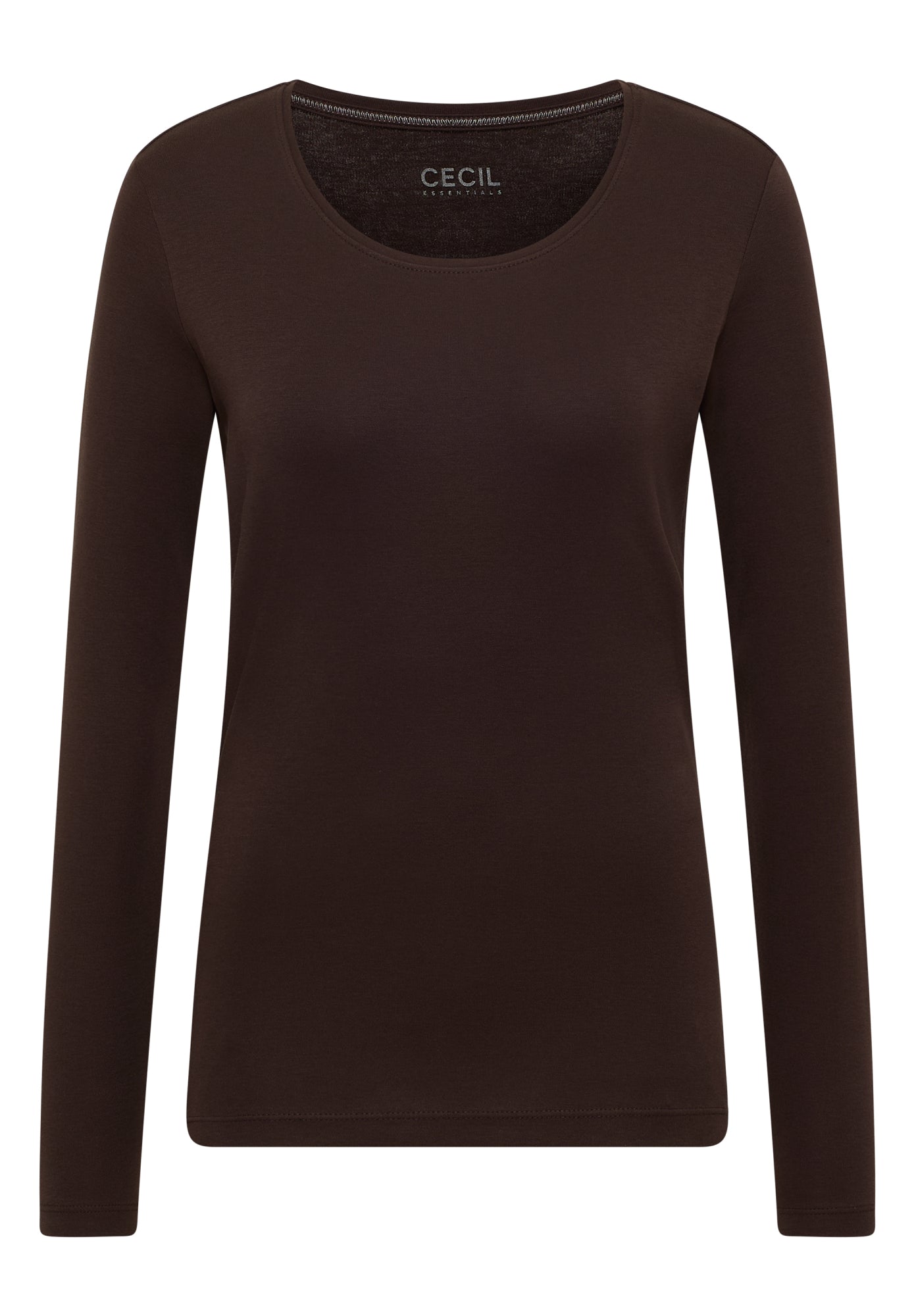 Cecil Langarmshirts  braun
