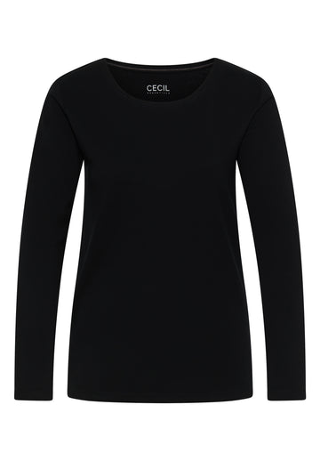 Basic Langarmshirt