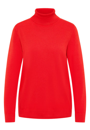 Basic Rollkragenpullover