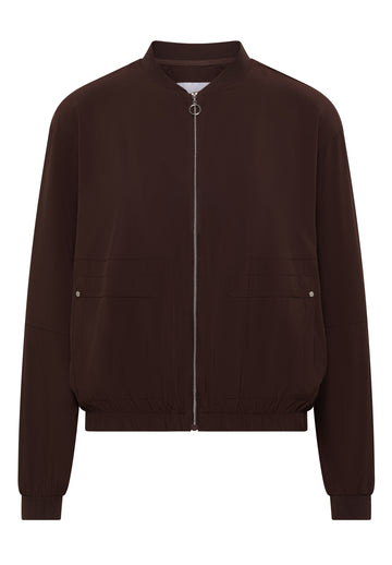Blouson-Jacke in Unifarbe