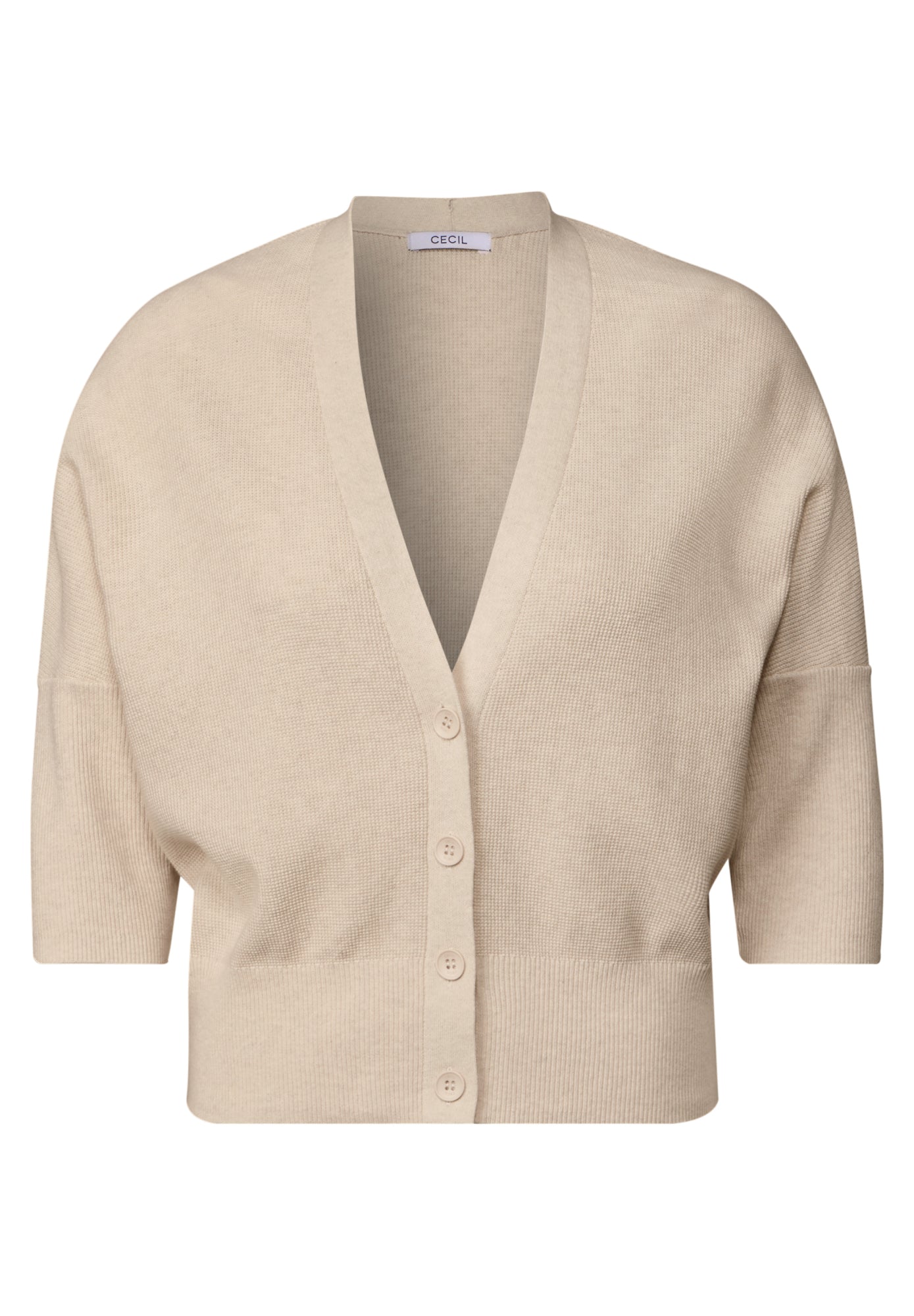 Cecil Strickjacken  beige