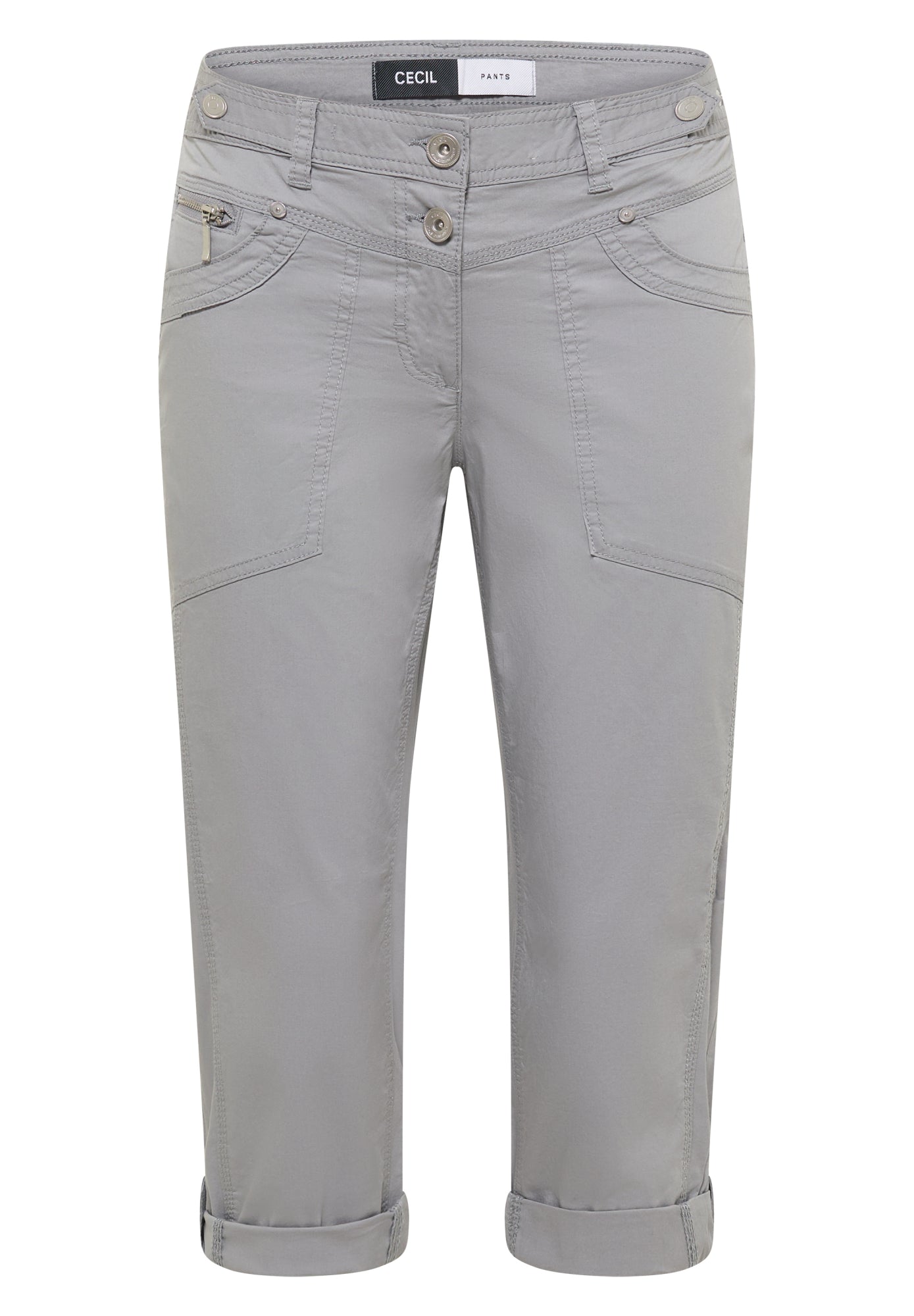 Cecil Jeans  grau