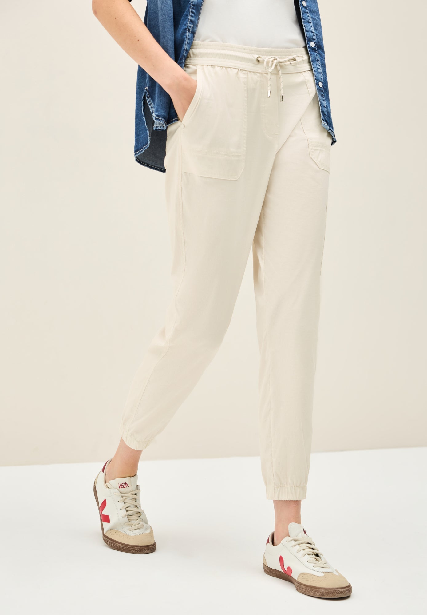 Cecil Joggingpants  weiß