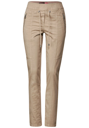 Casual Fit Hose mit Stretch