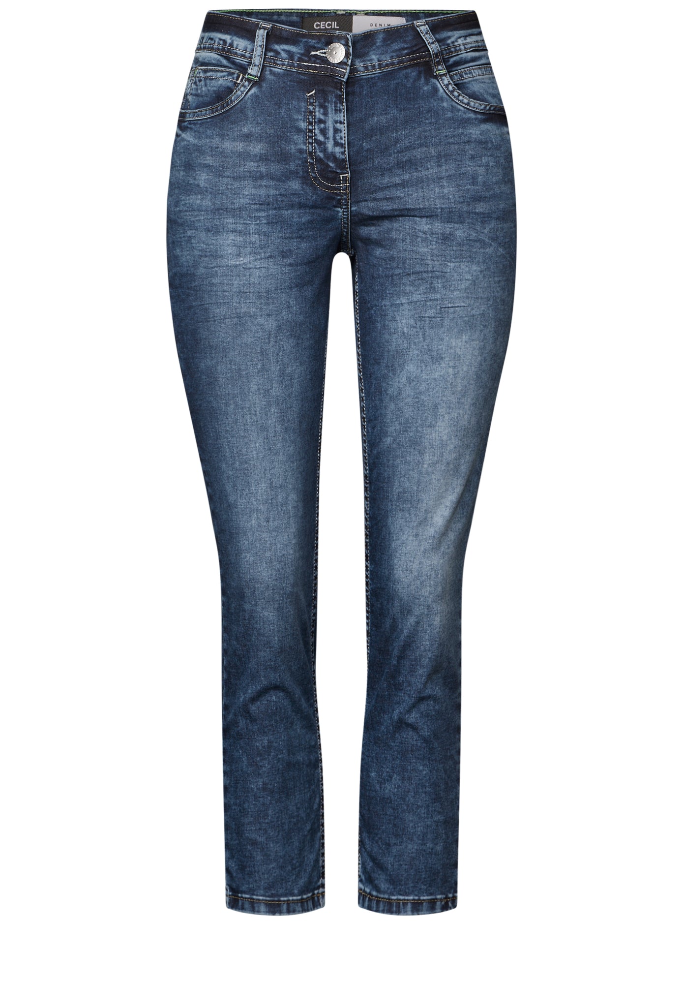 Cecil Skinny, Slim  dunkelblau
