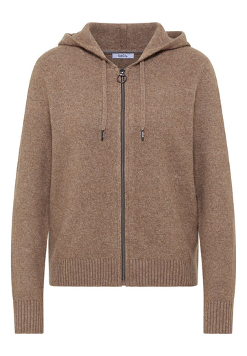 Cosy Cardigan mit Hoodie