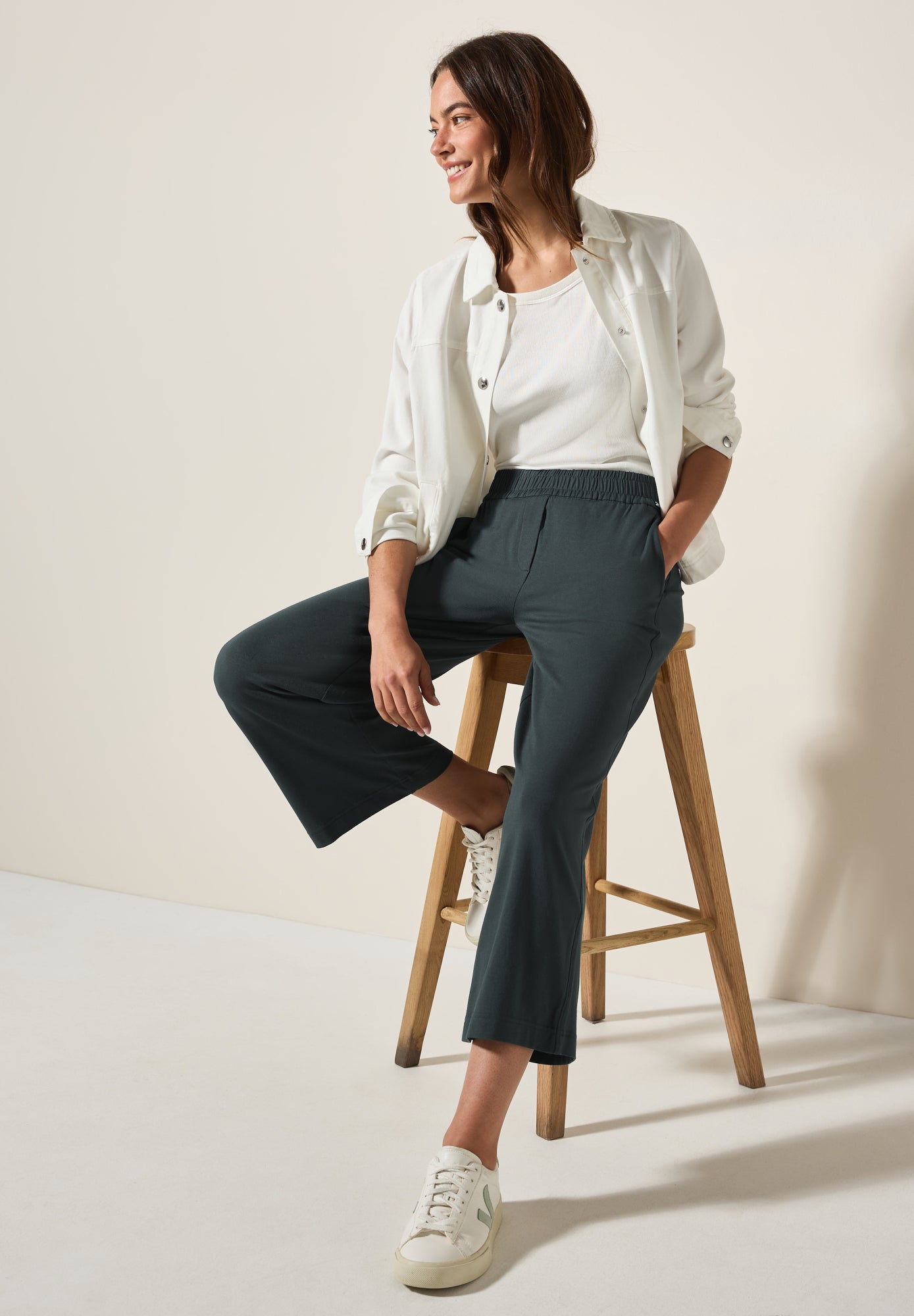 Cecil Culottes  dunkelgrün
